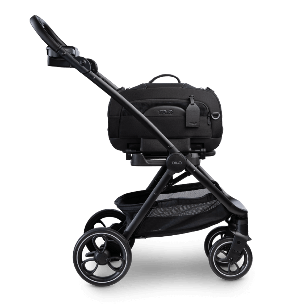Tavo Dupree I + Roscoe + Dupree Adapter - Onyx- Strolleria