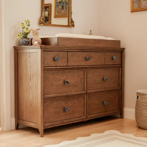 Maxi Cosi Quiet Luxury Double Dresser - Dolce Oak Stain