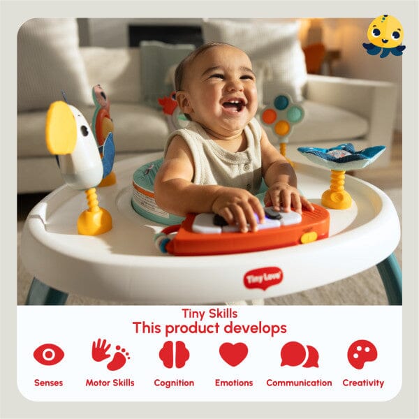 Tiny Love Tiny Mariners 5-in-1 Here I Grow Stationary Activity Center- Strolleria