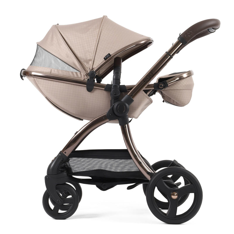 egg3 Stroller - Houndstooth Almond