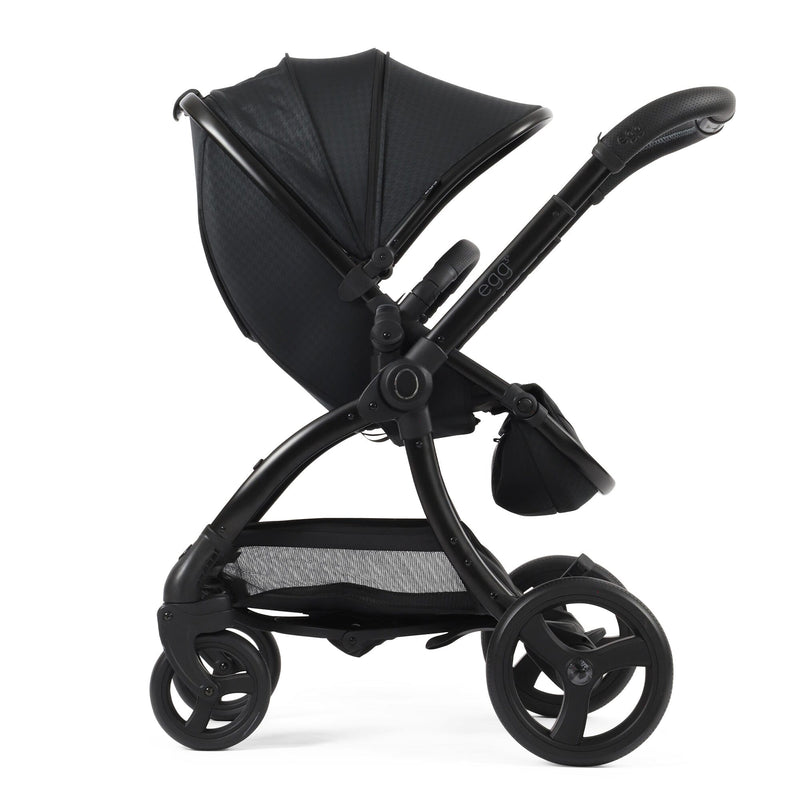 egg3 Stroller - Houndstooth Black