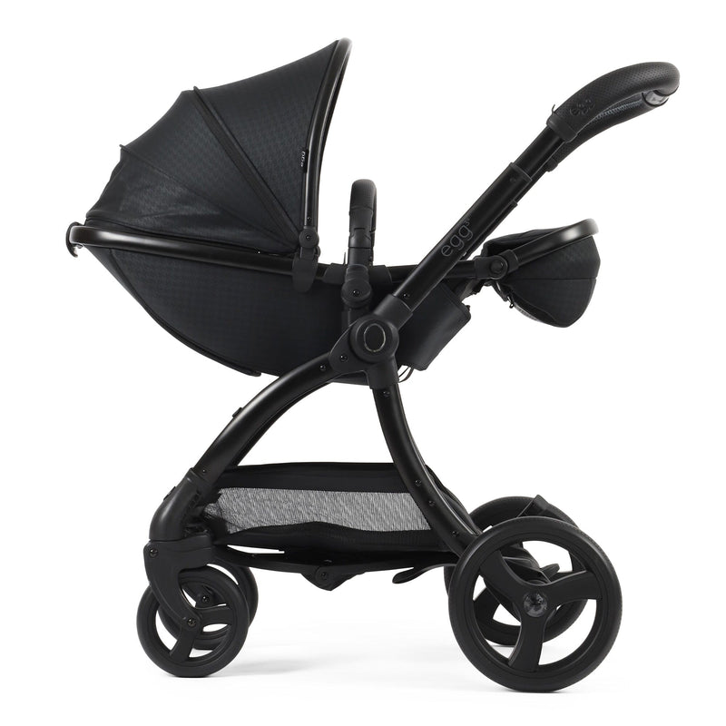 egg3 Stroller - Houndstooth Black