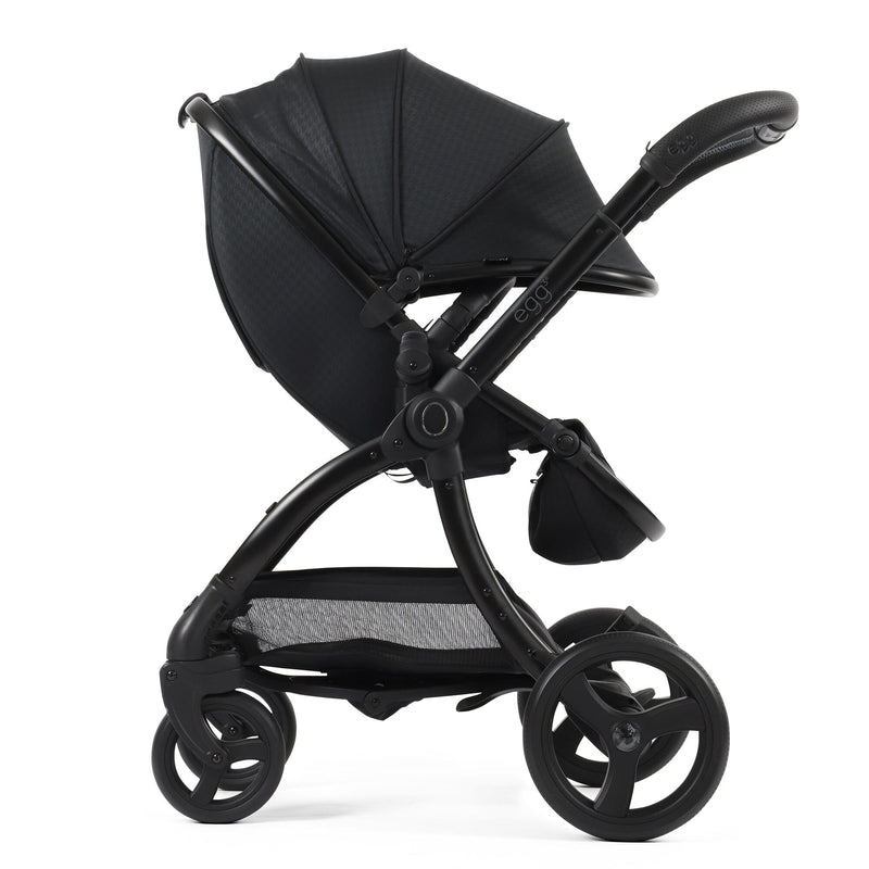 egg3 Stroller - Houndstooth Black