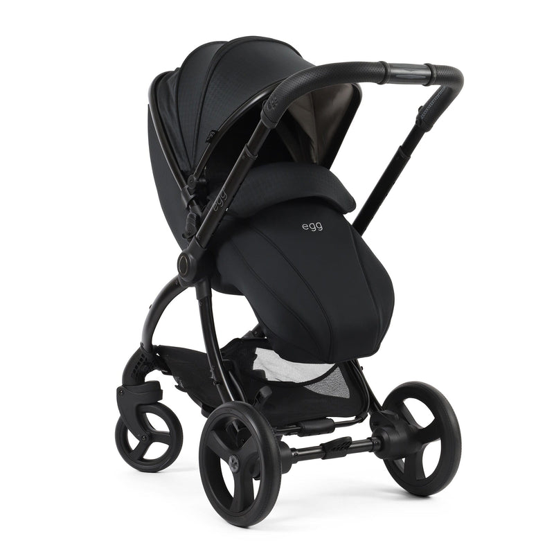 egg3 Stroller - Houndstooth Black