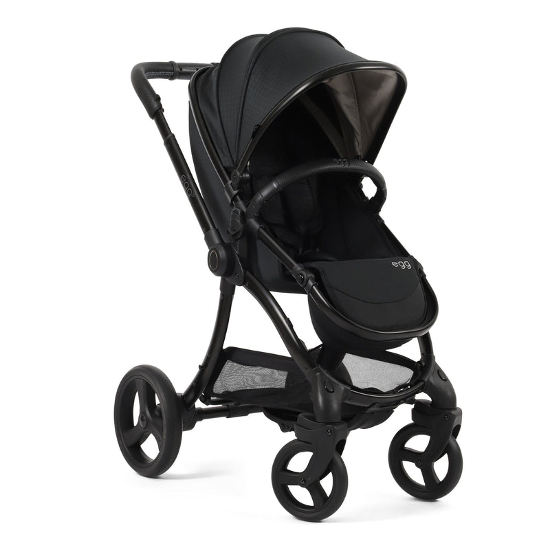 egg3 Stroller - Houndstooth Black