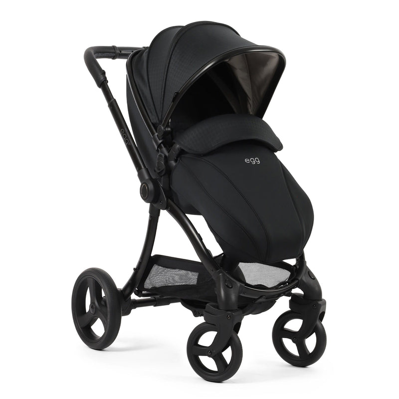 egg3 Stroller - Houndstooth Black