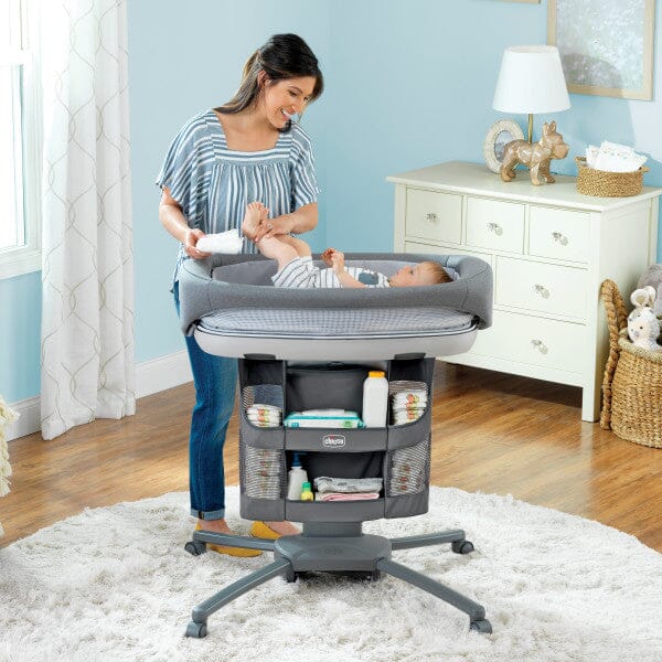 Chicco Close to You Diaper Caddy - Grey- Strolleria
