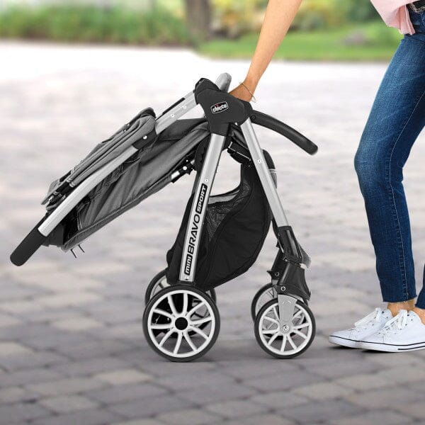 Chicco Mini Bravo Sport Travel System - Carbon- Strolleria