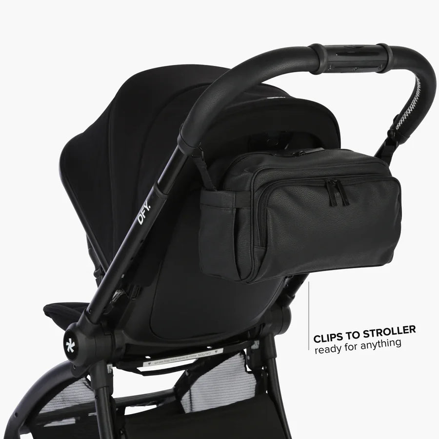 DFY R1 Diaper Bag - Black- Strolleria