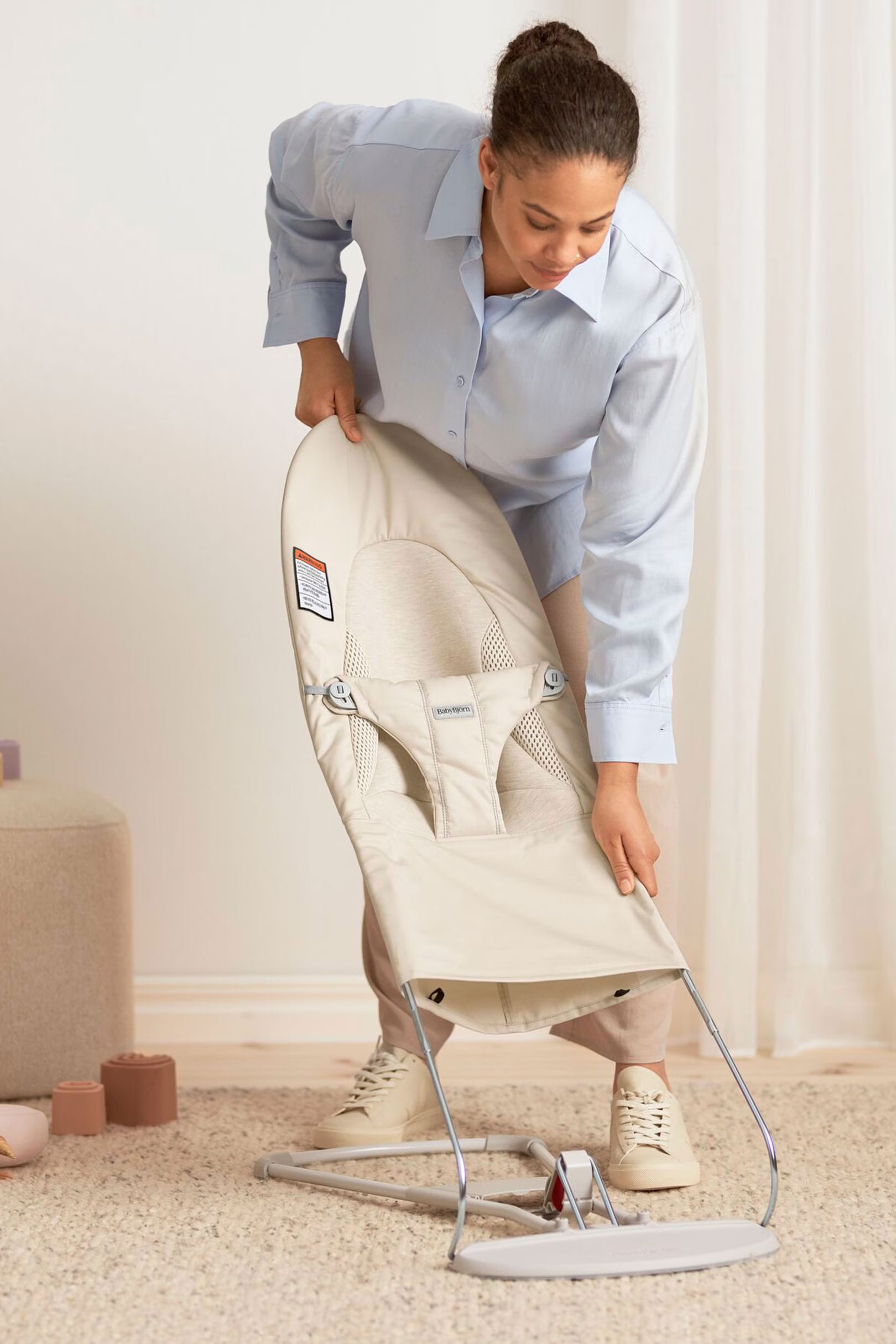 BabyBjörn Extra Fabric Seat for Bouncer Balance Soft- Strolleria