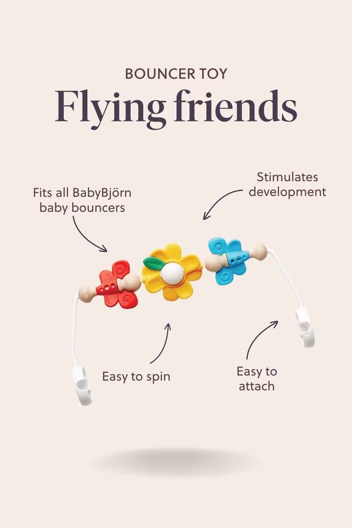 BabyBjörn Toy for Bouncer – Flying friends