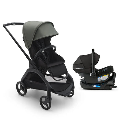Bugaboo Dragonfly Seat Complete Stroller + Turtle Air Shield By Nuna Car Seat Travel System