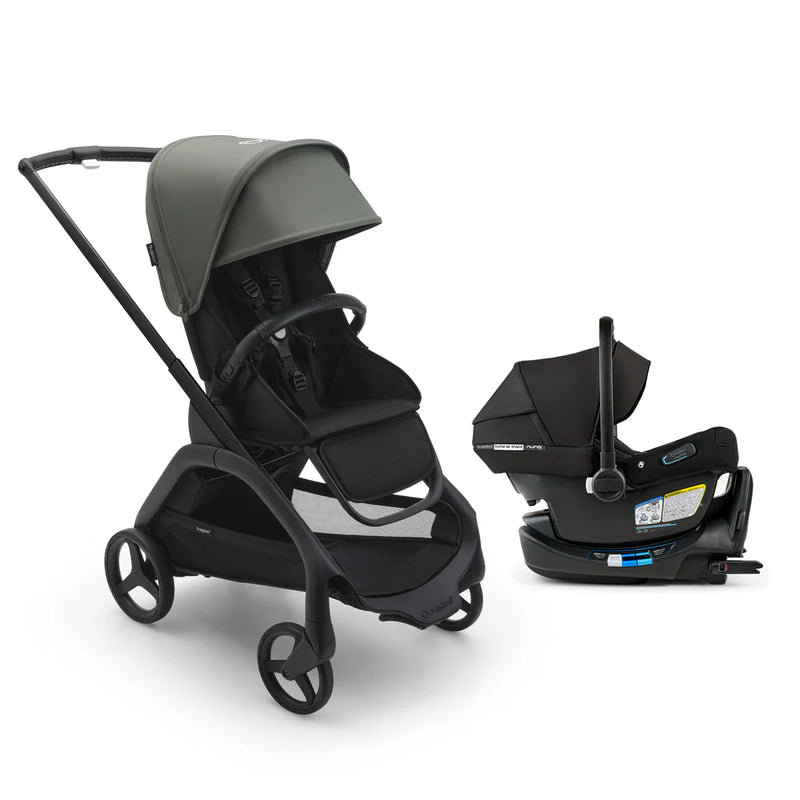 bugaboo by nuna Bugaboo Dragonfly Seat Complete Stroller + Turtle Air Shield By Nuna C