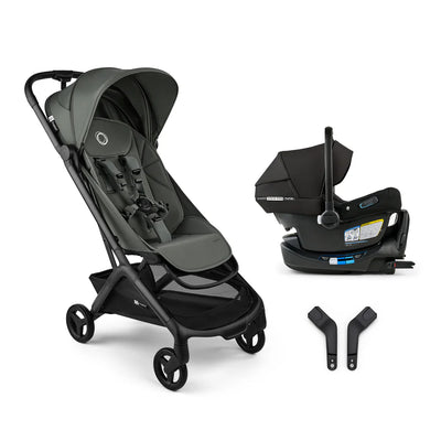 Bugaboo Butterfly 2 Stroller + Turtle Air Shield By Nuna Car Seat Travel System