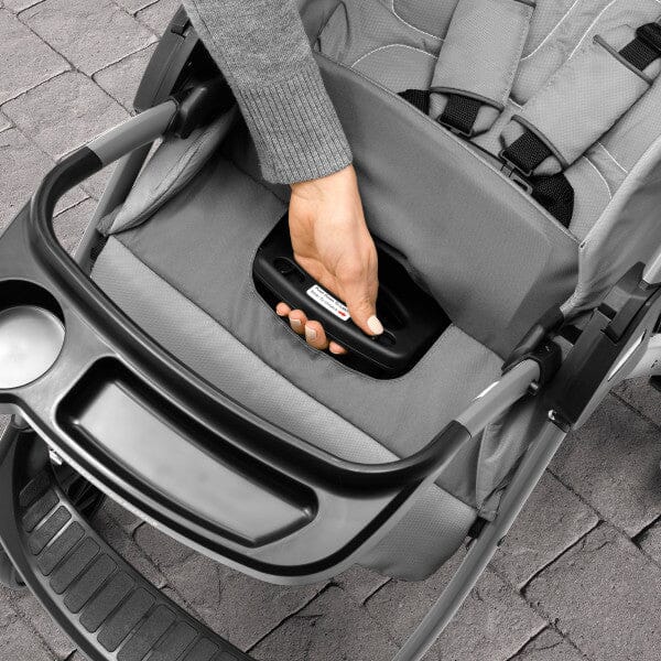 Chicco Mini Bravo Plus Travel System - Slate- Strolleria