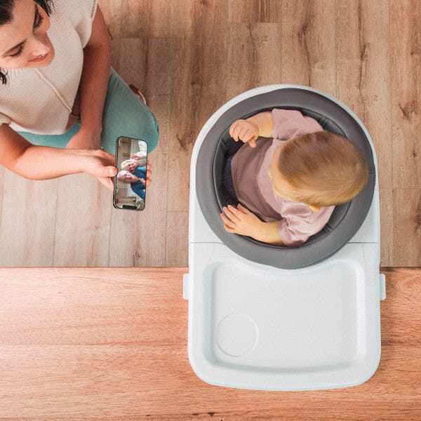 Chicco FastLock 360 Hook-On Chair - Charcoal