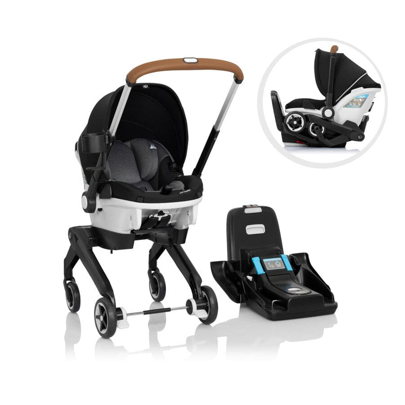 Evenflo Shyft DualRide Infant Car Seat Stroller Combo - Carryall Storage & Extended Canopy