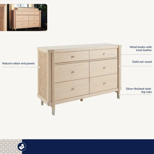 Maxi Cosi Brisa 6-Drawer Dresser- Strolleria