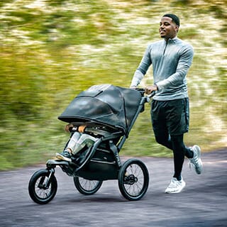 Chicco TRE Jogging Stroller - Galaxy- Strolleria