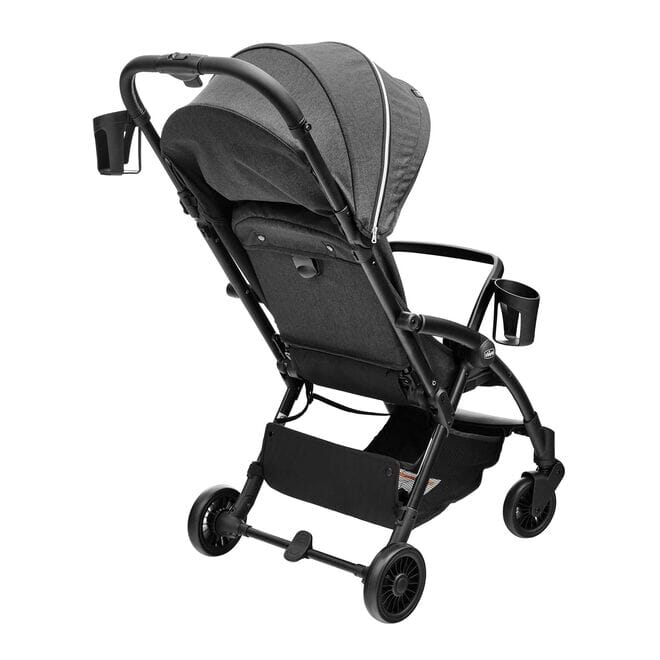 Chicco Presto Self-Folding Compact Stroller - Graphite- Strolleria