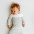 Swaddelini Grey Arms Out™ Long Sleeve Sleep Sack - Bambi Baby