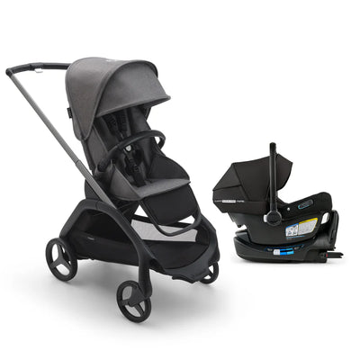 Bugaboo Dragonfly Seat Complete Stroller + Turtle Air Shield By Nuna Car Seat Travel System