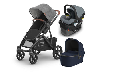 UPPAbaby Vista V3 From Birth Complete Travel System (Stroller + Mesa V3 Infant Car Seat + Bassinet V3)