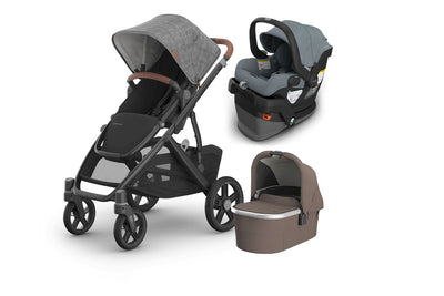 UPPAbaby Vista V3 From Birth Complete Travel System (Stroller + Mesa V3 Infant Car Seat + Bassinet V3)