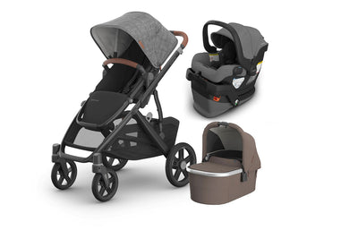 UPPAbaby Vista V3 From Birth Complete Travel System (Stroller + Mesa V3 Infant Car Seat + Bassinet V3)