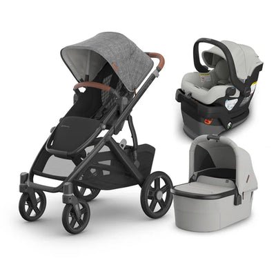 UPPAbaby Vista V3 From Birth Complete Travel System (Stroller + Mesa V3 Infant Car Seat + Bassinet V3)