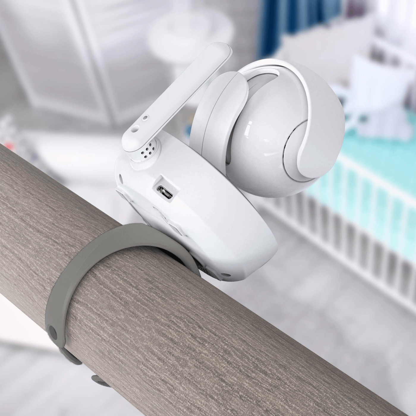 Hubble Connected Nursery Pal Deluxe Twin- Strolleria