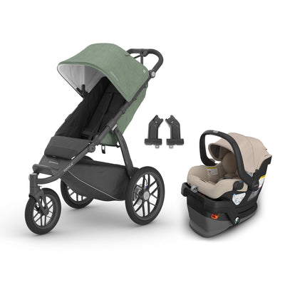 UPPAbaby RIDGE Stroller + Mesa V3 Travel System