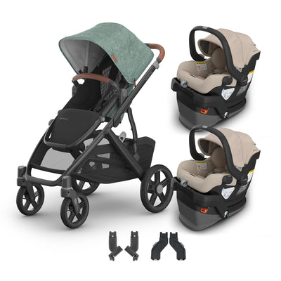 UPPAbaby Vista V3 + MESA V3 Twin Travel System