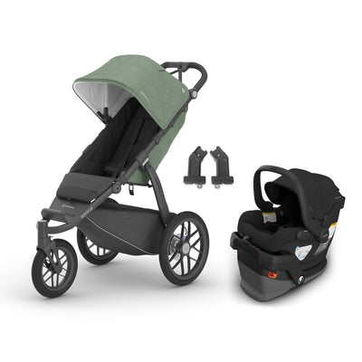 UPPAbaby RIDGE Stroller + Mesa V3 Travel System