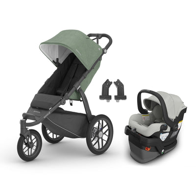 UPPAbaby RIDGE Stroller + Mesa V3 Travel System