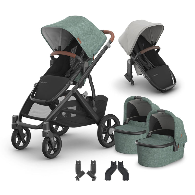 UPPAbaby Vista V3 + Bassinets Twin Bundle