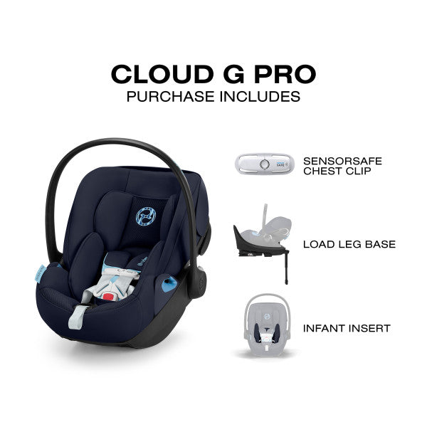 CYBEX Cloud G Pro Comfort Extend Infant Car Seat- Strolleria