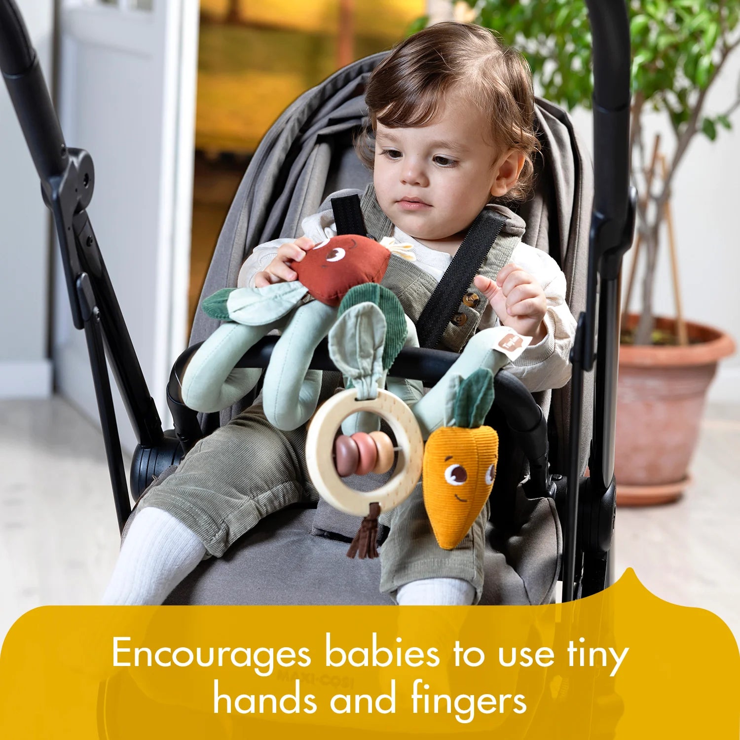 Tiny Love Garden of Adventures Spiral Stroller Activity Toy- Strolleria
