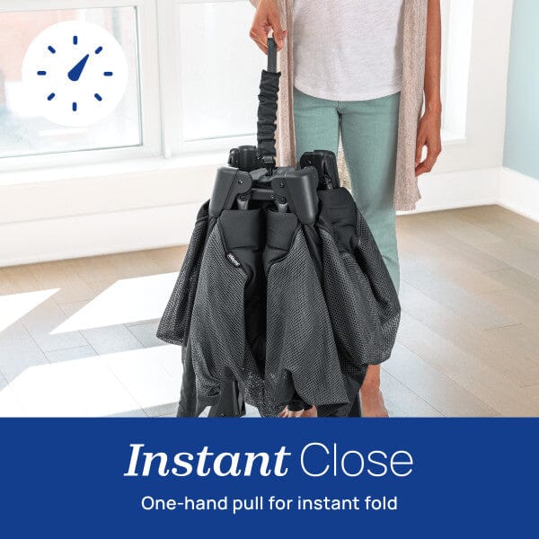 Chicco Dash Instant Setup Playard - Charcoal- Strolleria