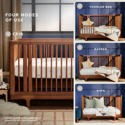 Maxi Cosi Embraced Forms Island Crib - Chestnut Stain