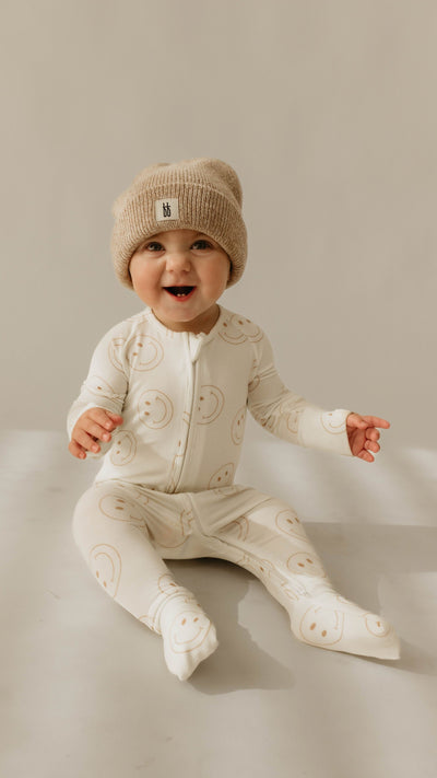 Forever French Baby - Bamboo Zip Pajamas | Just Smile