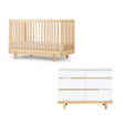 dadada Bliss Crib + Dresser Bundle - Bambi Baby