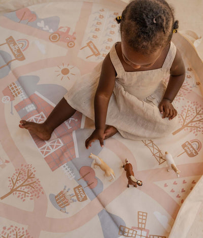 Toddlekind USA 2-in-1 Mat in The Ranch