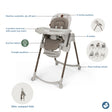 Maxi Cosi Minla 6-in-1 Adjustable High Chair - Bambi Baby
