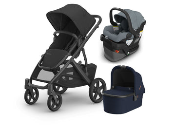 UPPAbaby Vista V3 From Birth Complete Travel System (Stroller + Mesa V3 Infant Car Seat + Bassinet V3)