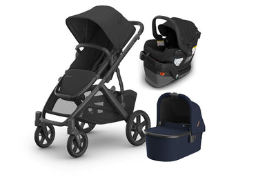 UPPAbaby Vista V3 From Birth Complete Travel System (Stroller + Mesa V3 Infant Car Seat + Bassinet V3)