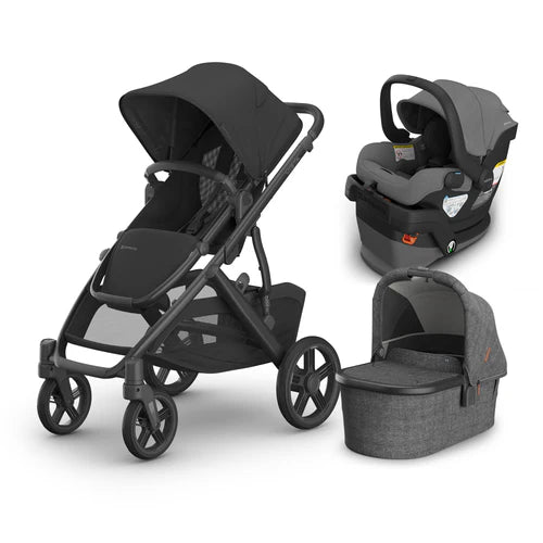 UPPAbaby Vista V3 From Birth Complete Travel System (Stroller + Mesa V3 Infant Car Seat + Bassinet V3)