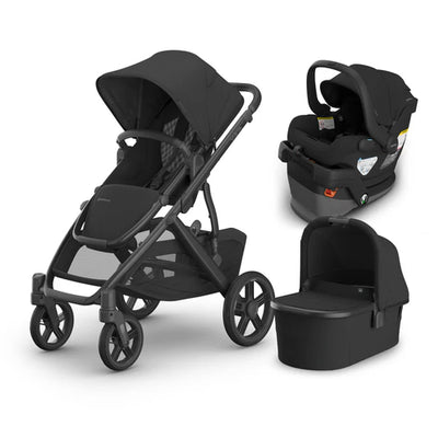 UPPAbaby Vista V3 From Birth Complete Travel System (Stroller + Mesa V3 Infant Car Seat + Bassinet V3)