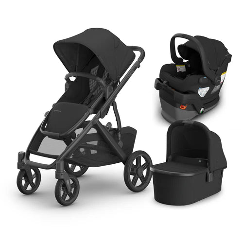 UPPAbaby Vista V3 From Birth Complete Travel System (Stroller + Mesa V3 Infant Car Seat + Bassinet V3)
