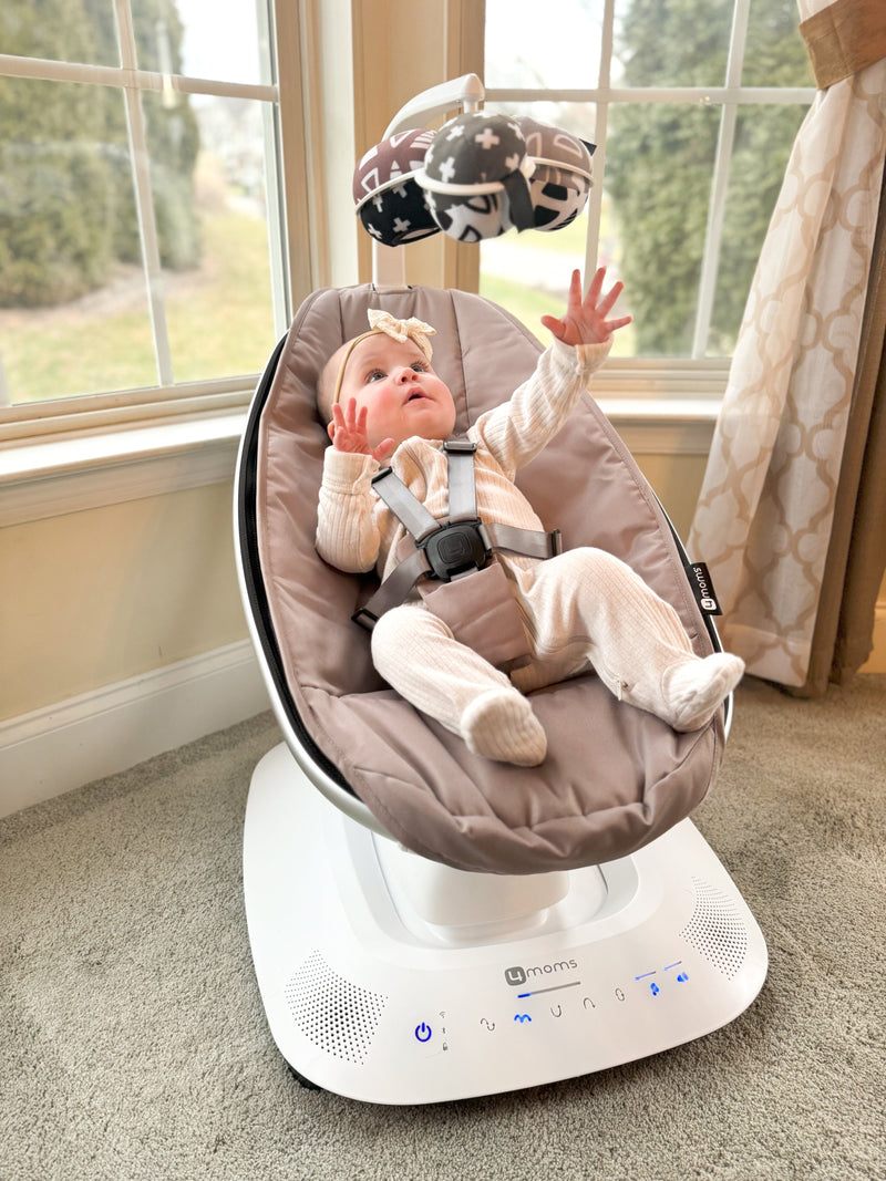 4moms mamaRoo® Multi-Motion Baby Swing - Down To Earth Collection